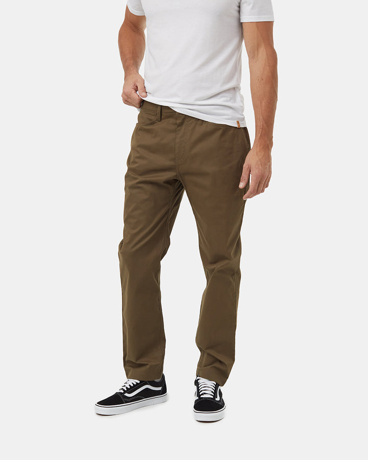 Tentree Techblend Slim Pant (Mens) | Tundra