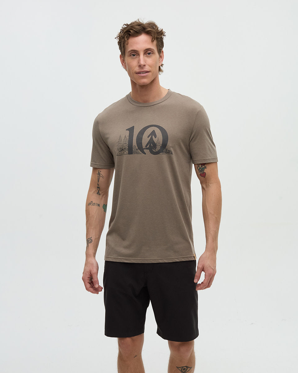 tentree Lake Life Logo Tee (Men&