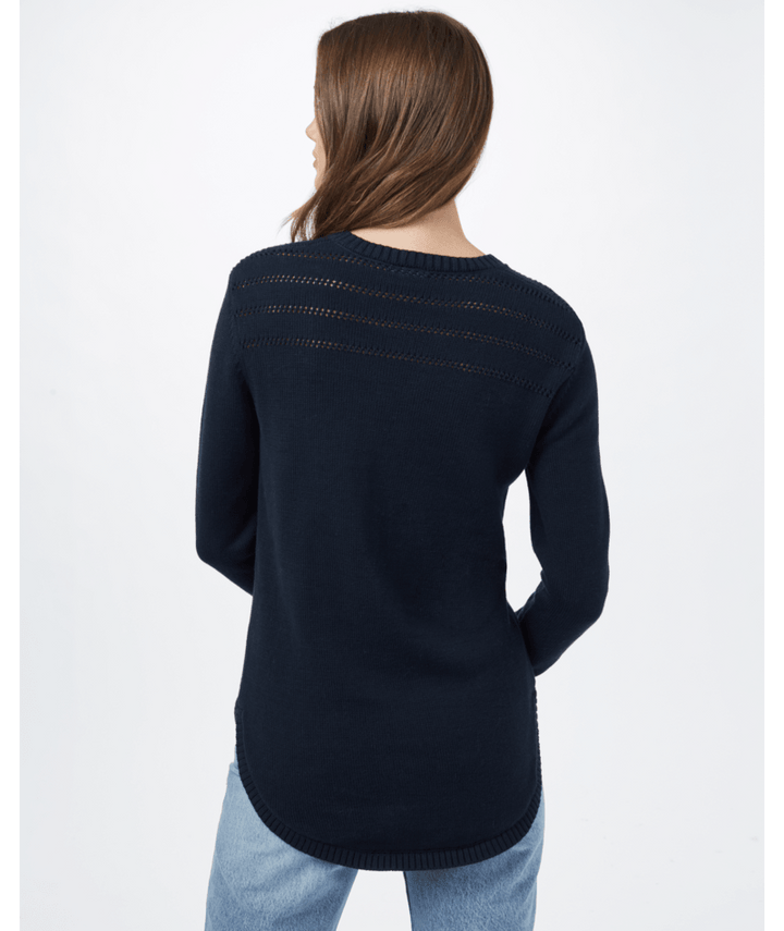 Tentree Forever After Sweater (Womens) | Midnight Blue