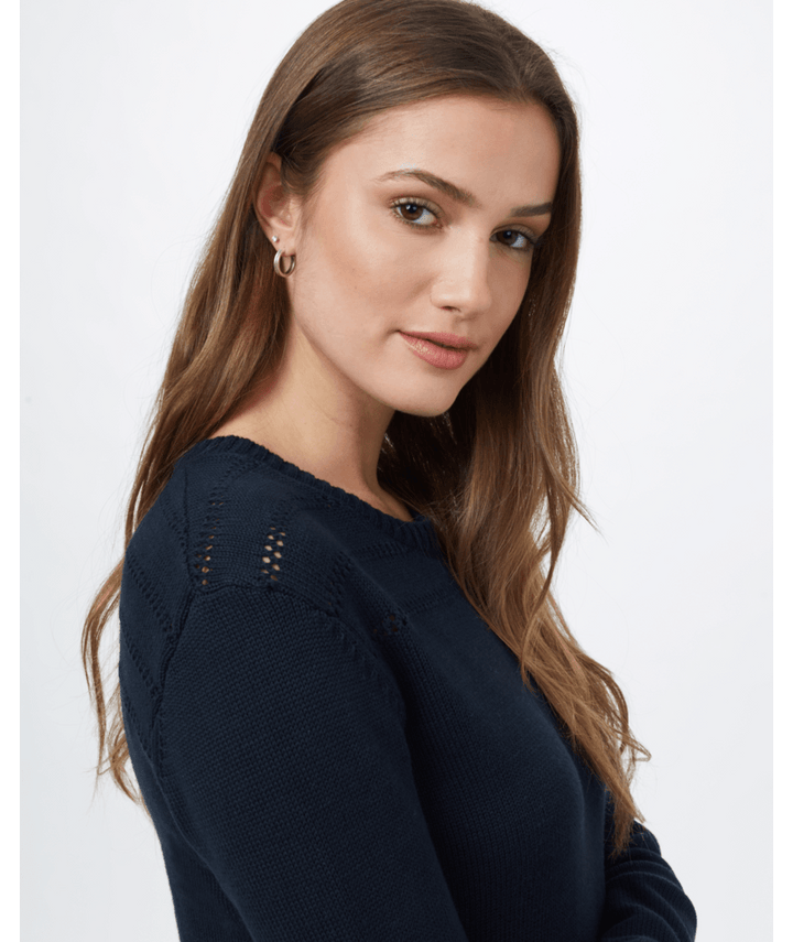 Tentree Forever After Sweater (Womens) | Midnight Blue