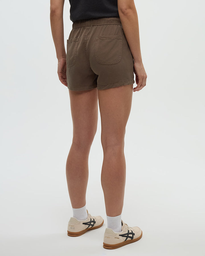 Tentree Tencel Instow Short (Womens) | Timber