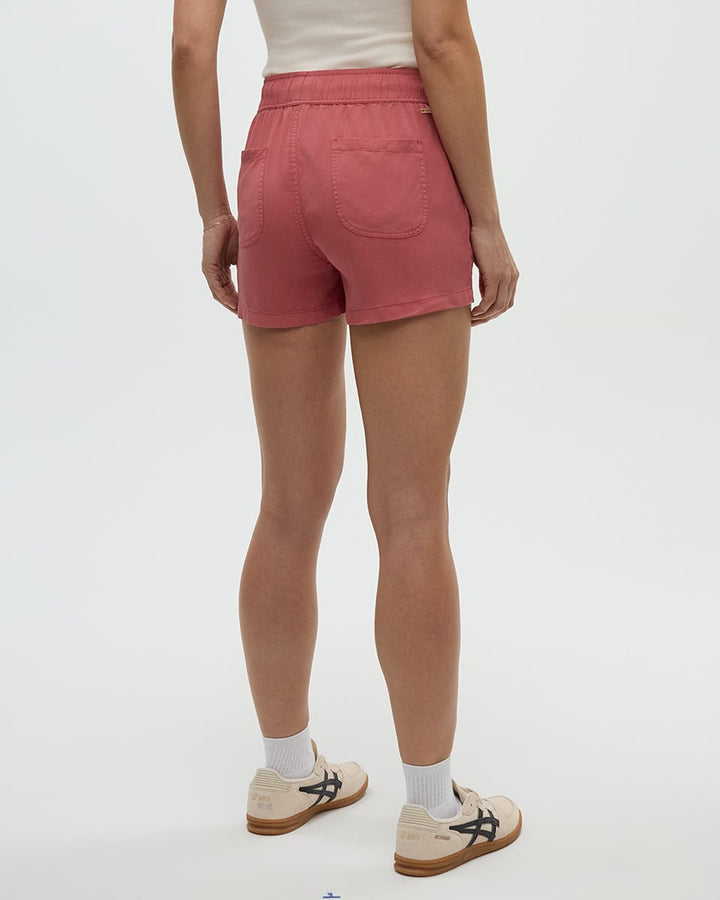 Tentree Tencel Instow Short (Womens) | Rosewood