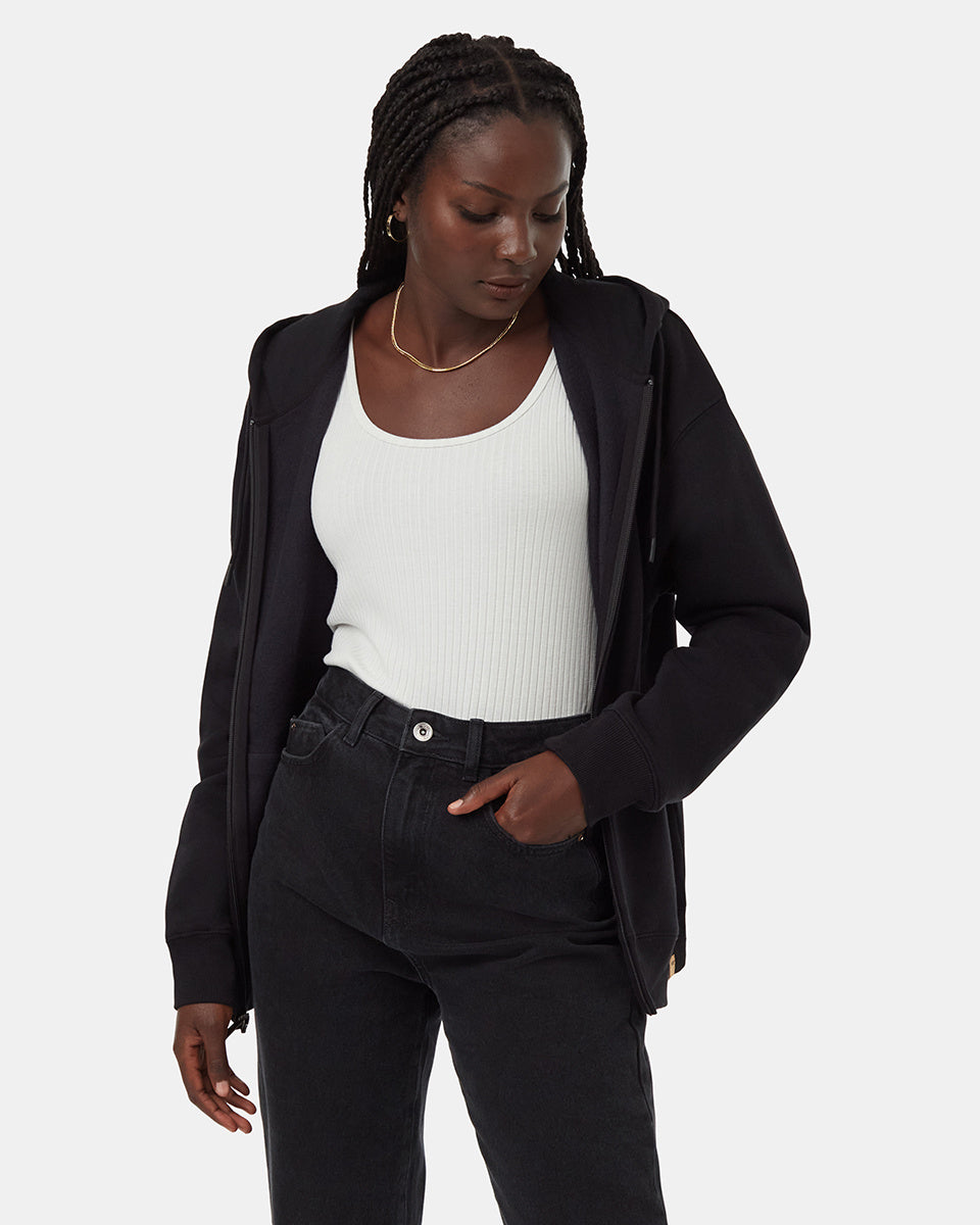 tentree Treefleece Relaxed Zip Hoodie (Women&