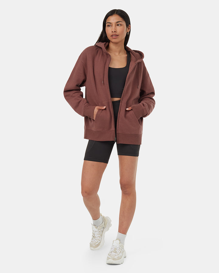 tentree Treefleece Relaxed Zip Hoodie (Women&