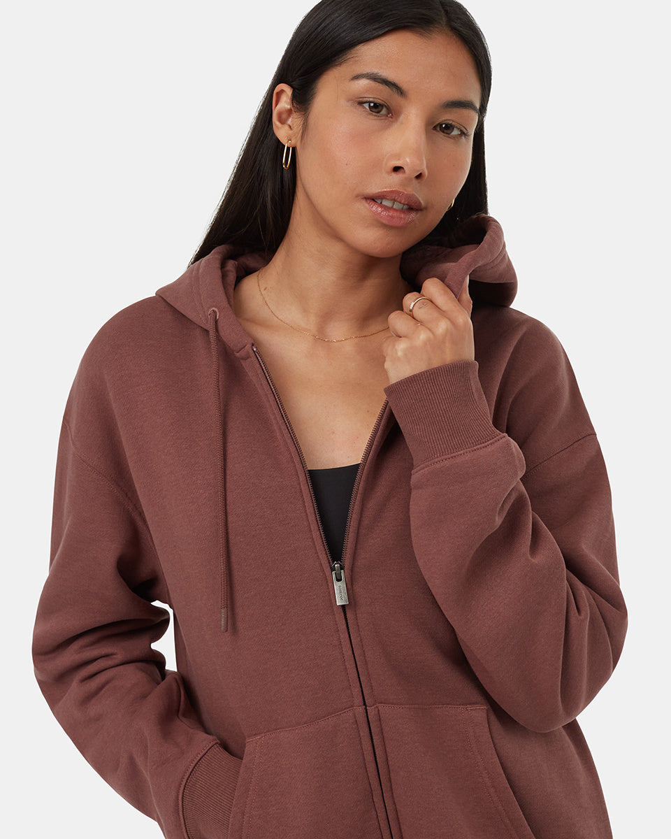 tentree Treefleece Relaxed Zip Hoodie (Women&