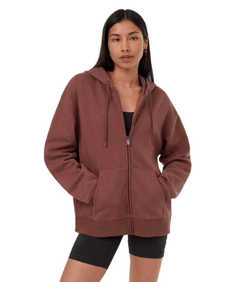tentree Treefleece Relaxed Zip Hoodie (Women&