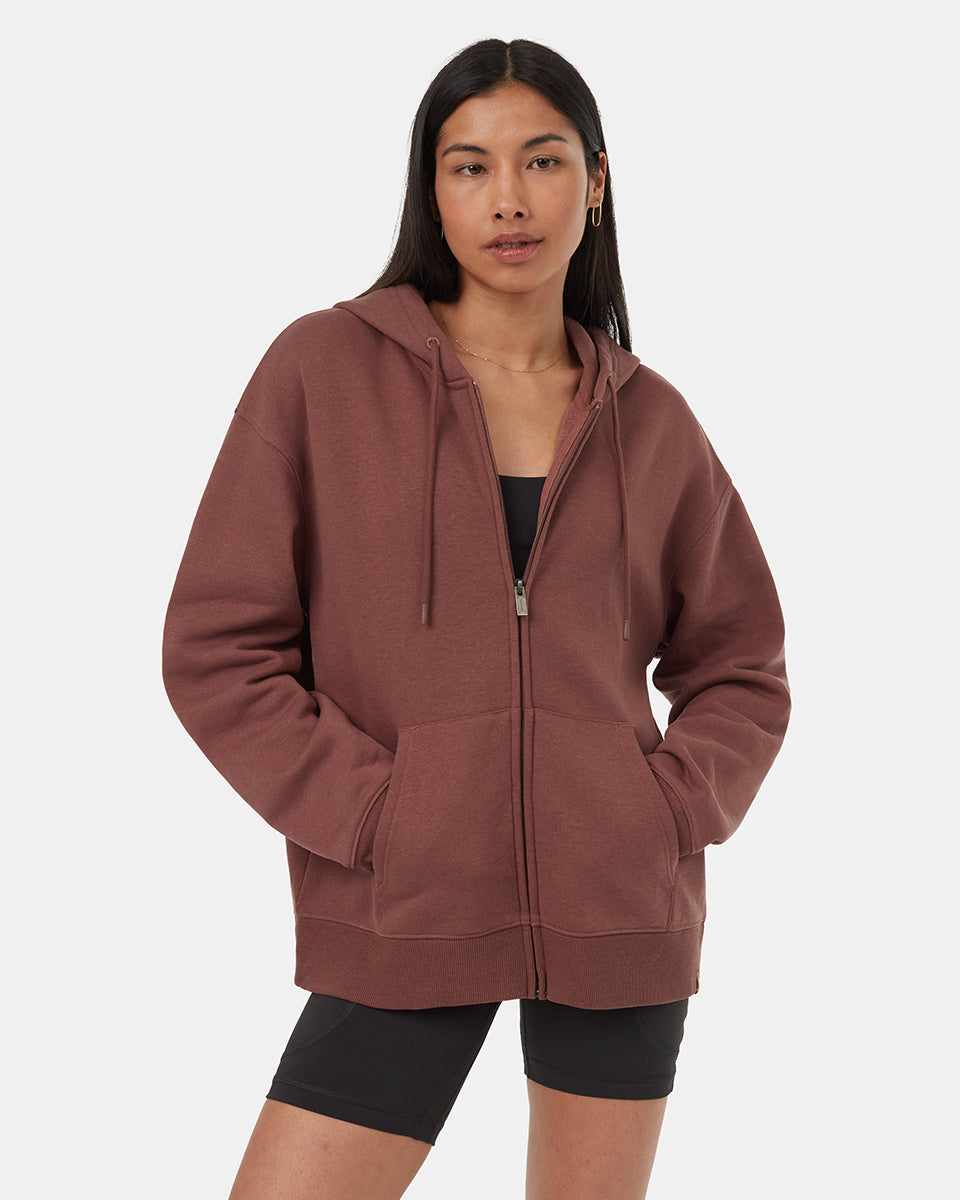 tentree Treefleece Relaxed Zip Hoodie (Women&