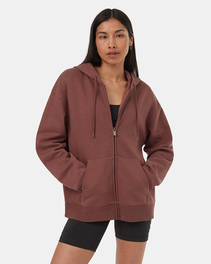 tentree Treefleece Relaxed Zip Hoodie (Women&