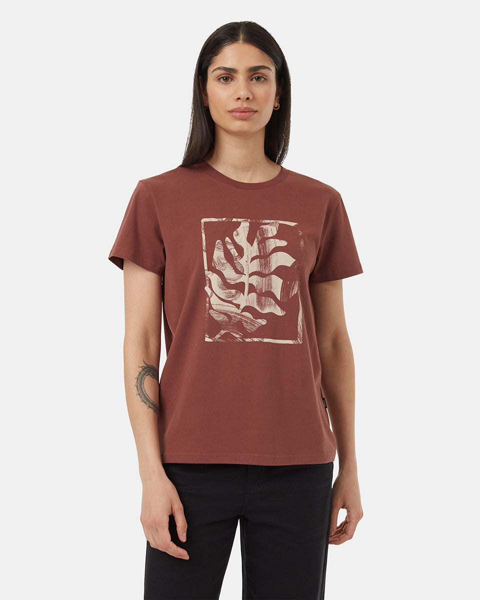 tentree Regenerative Series Leaf Tee (Women&