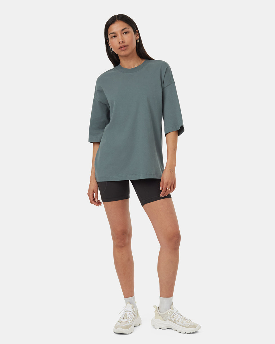 tentree Regenerative Cotton Oversized Tee (Women&