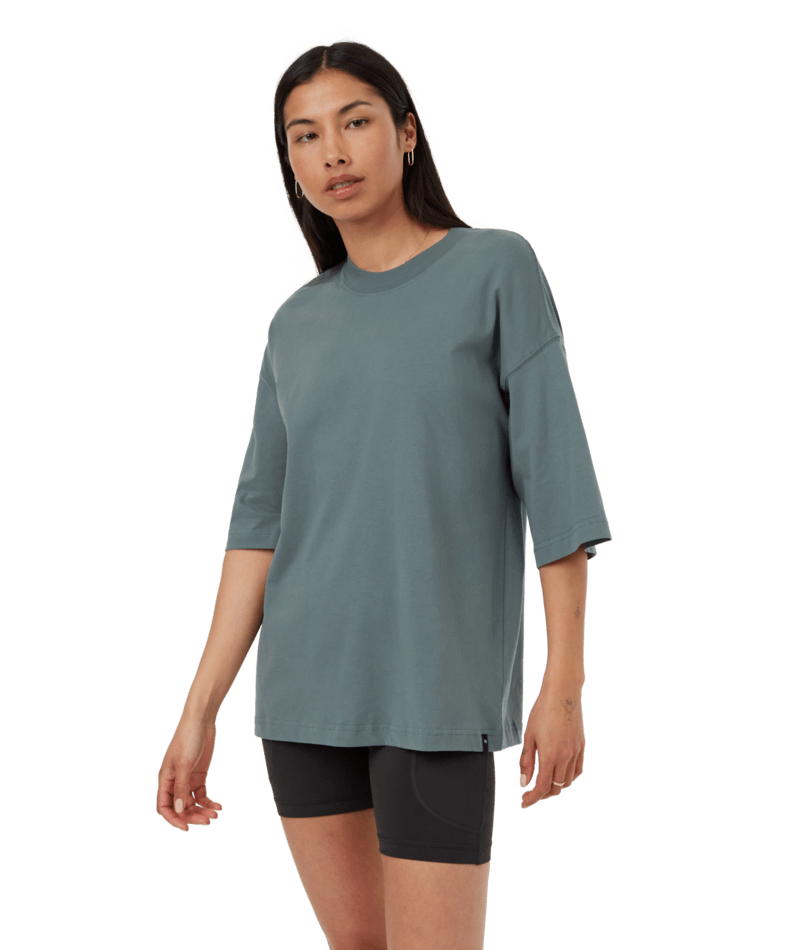 tentree Regenerative Cotton Oversized Tee (Women&