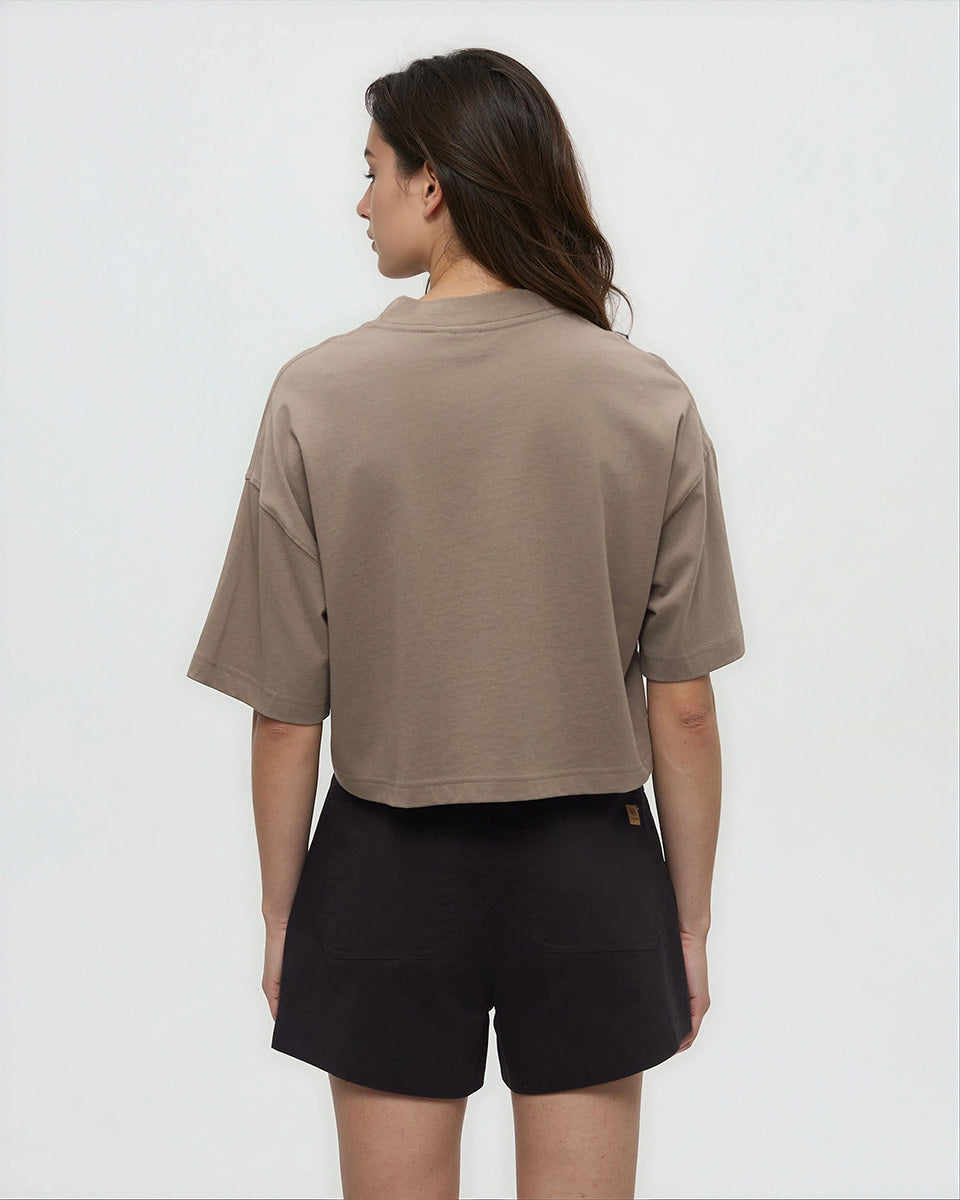 tentree Laurelwood Crop Tee (Women&