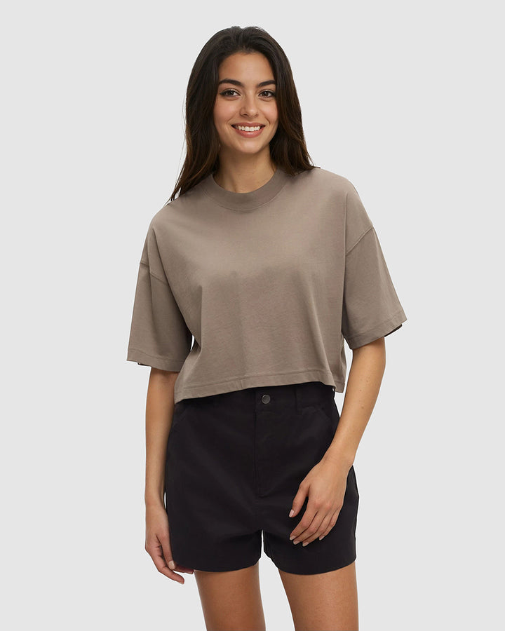 tentree Laurelwood Crop Tee (Women&