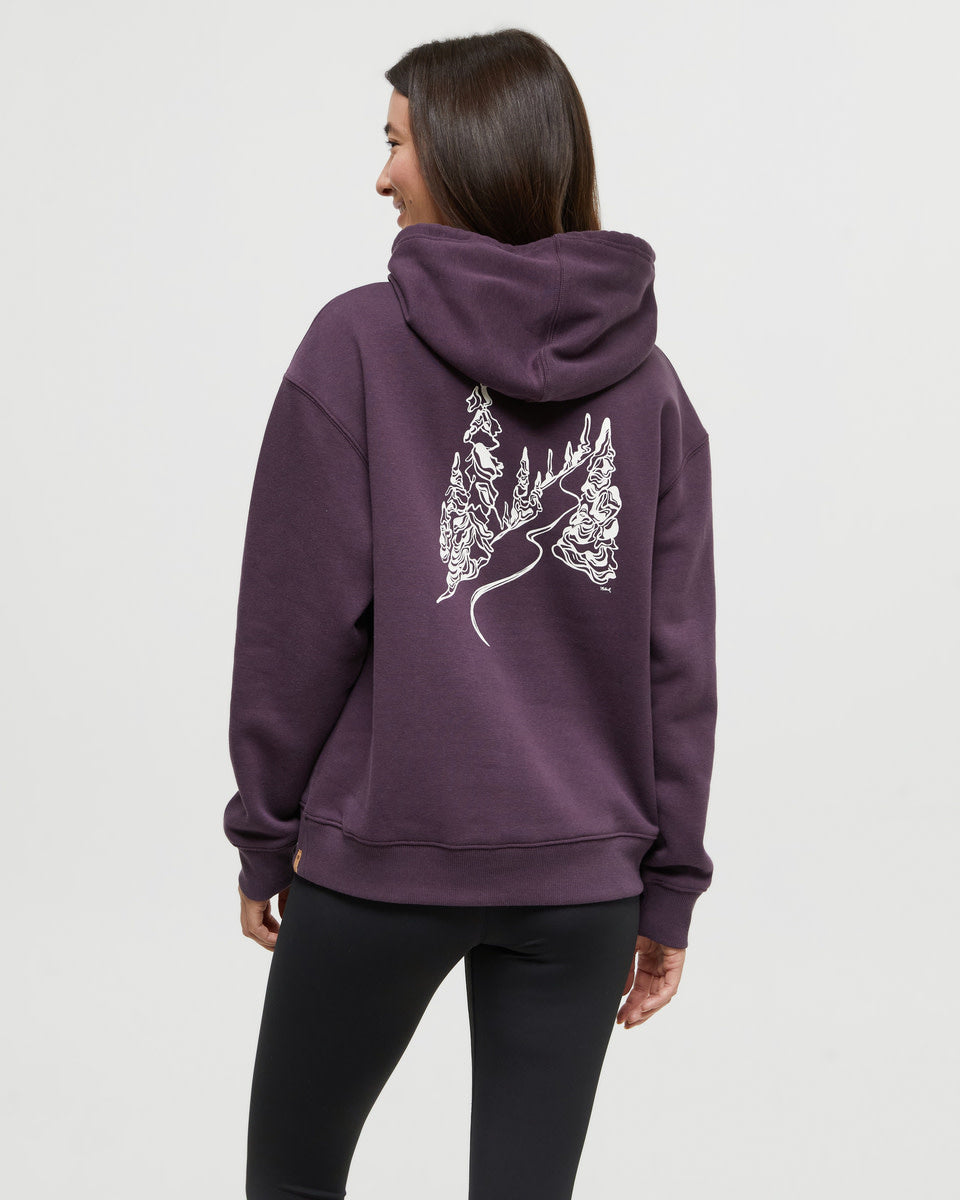 tentree Snowy Trees Hoodie (Women&