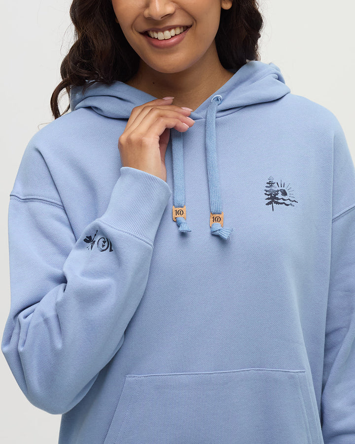 tentree Sunrise Relaxed Hoodie (Women&