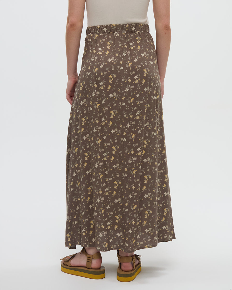 Tentree Ashland Skirt (Womens) | Timber/Scattered Floral