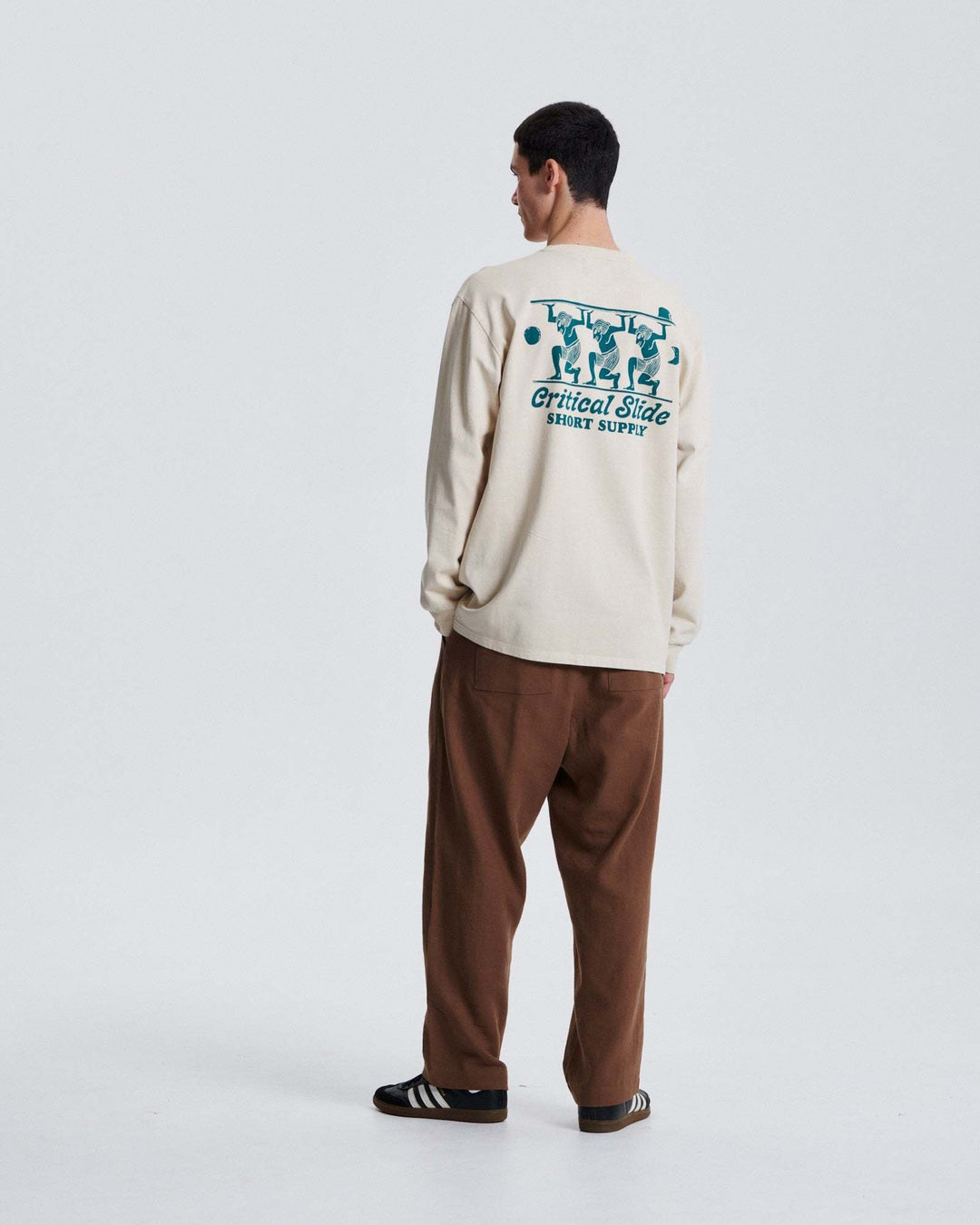Critical Slide Supply Long Sleeve Tee (Unisex) (Men&