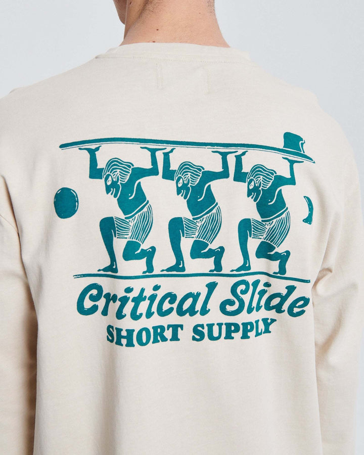 Critical Slide Supply Long Sleeve Tee (Unisex) (Men&