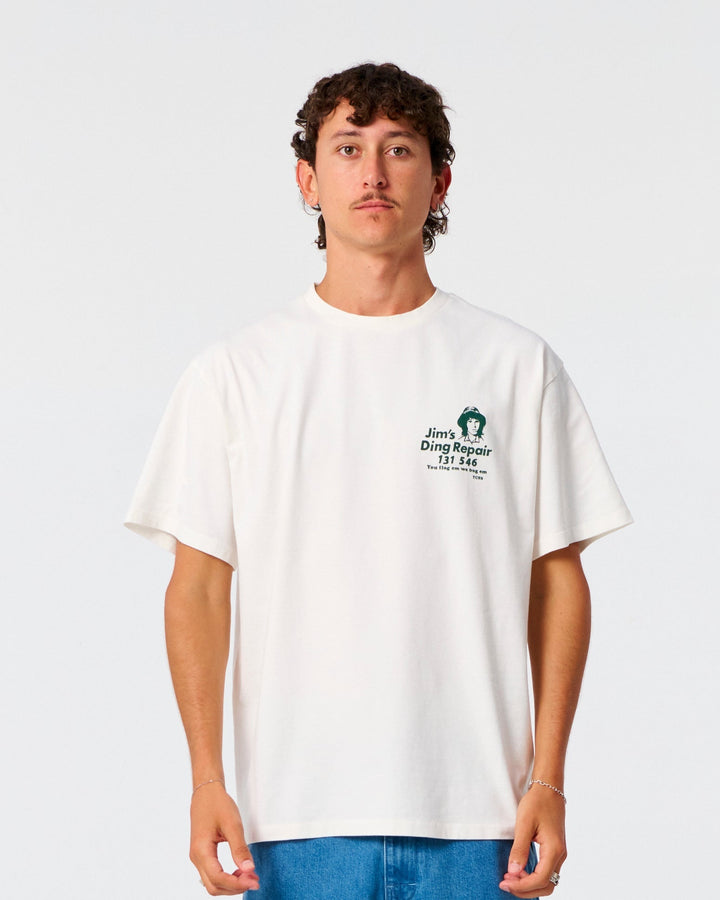 Critical Slide Jims Ding Repairs Tee (Men&