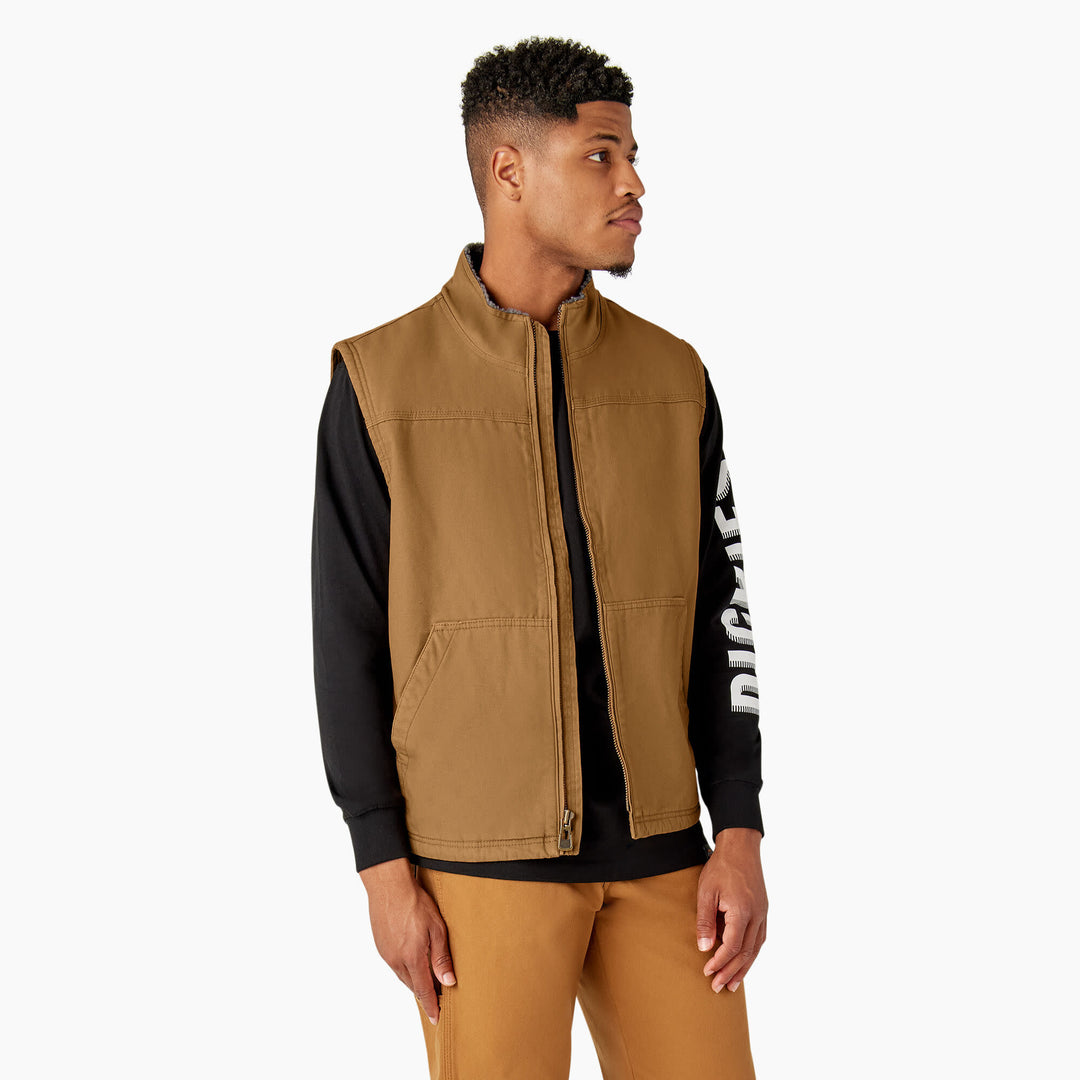 Dickies Duck Sherpa Lined Vest (Men&