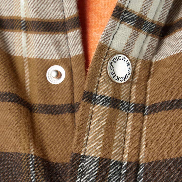 Dickies Sherpa Lined Flannel Shirt Jacket (Men&