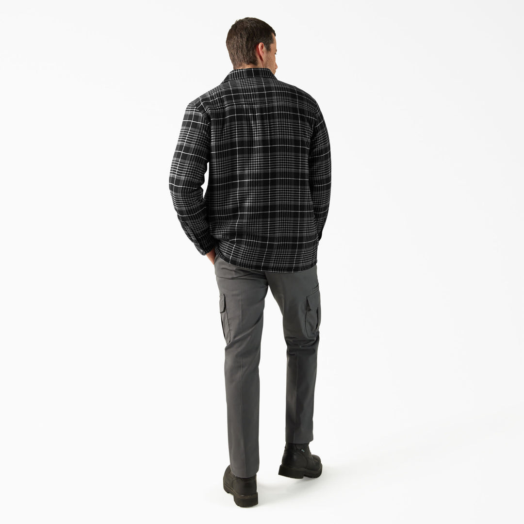Dickies Sherpa Lined Flannel Shirt Jacket (Men&