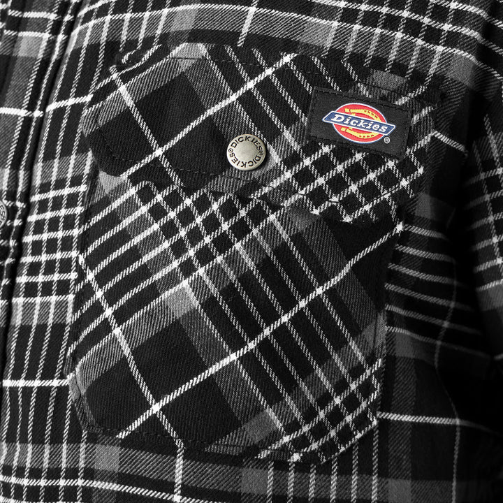 Dickies Sherpa Lined Flannel Shirt Jacket (Men&