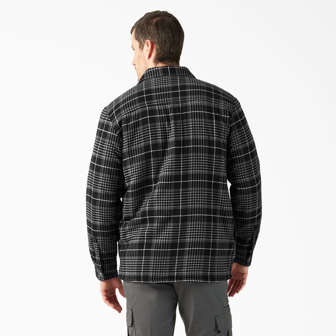 Dickies Sherpa Lined Flannel Shirt Jacket (Men&