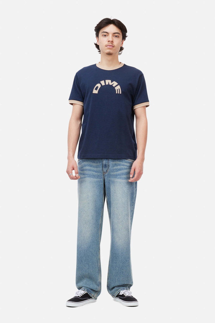 Dime Arch Ringer Tee (Men&