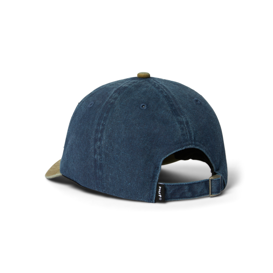 HUF Two-Tone 89 Washed 6 Panel Hat (Men&