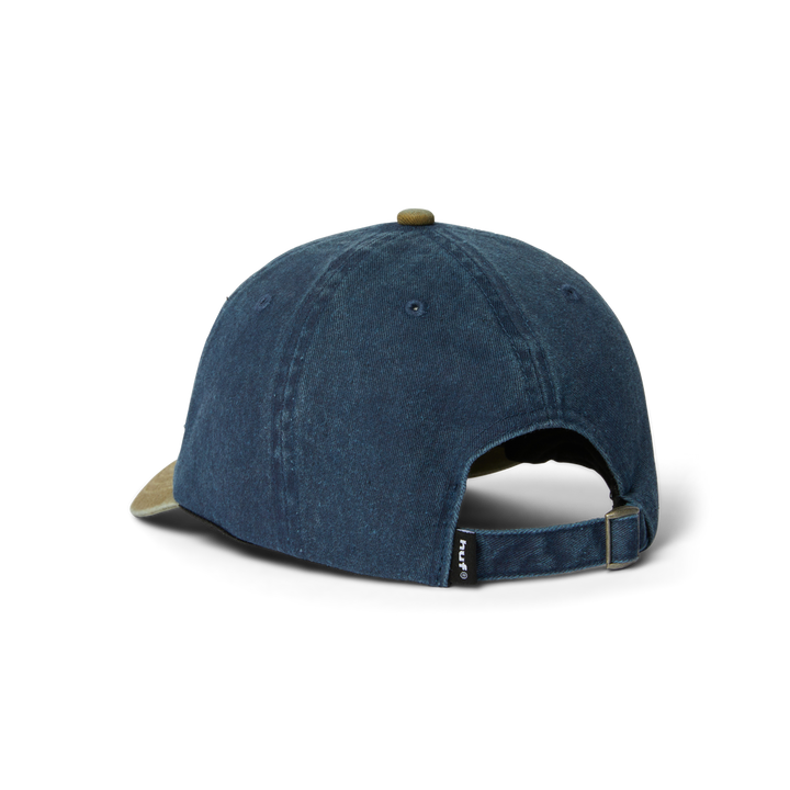 HUF Two-Tone 89 Washed 6 Panel Hat (Men&
