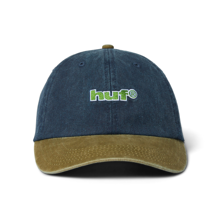 HUF Two-Tone 89 Washed 6 Panel Hat (Men&