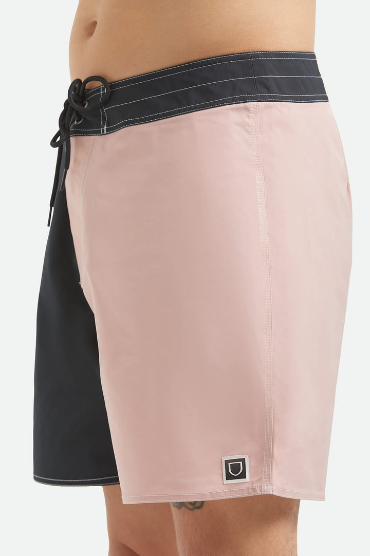 Brixton Classic Trunk 17" (Mens) | Black/Silver Pink