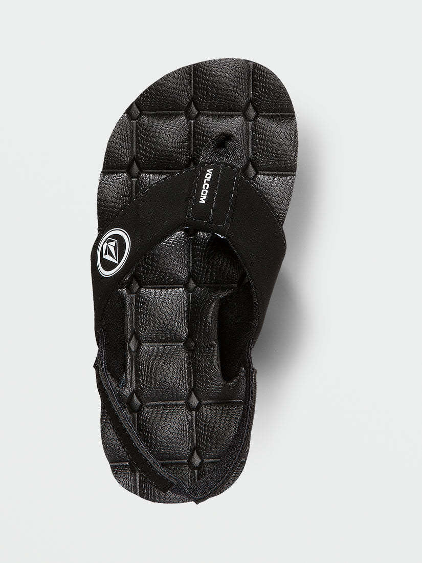 Volcom Recliner (Toddler) | Black/White