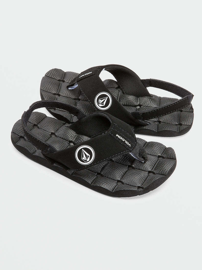 Volcom Recliner (Toddler) | Black/White