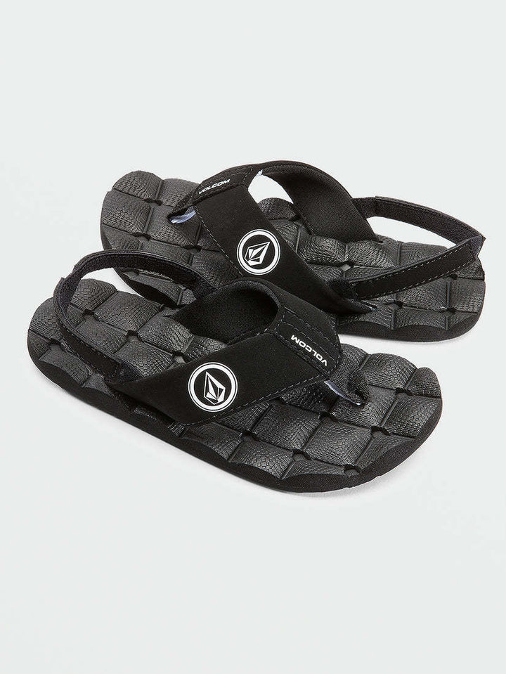 Volcom Recliner (Toddler) | Black/White