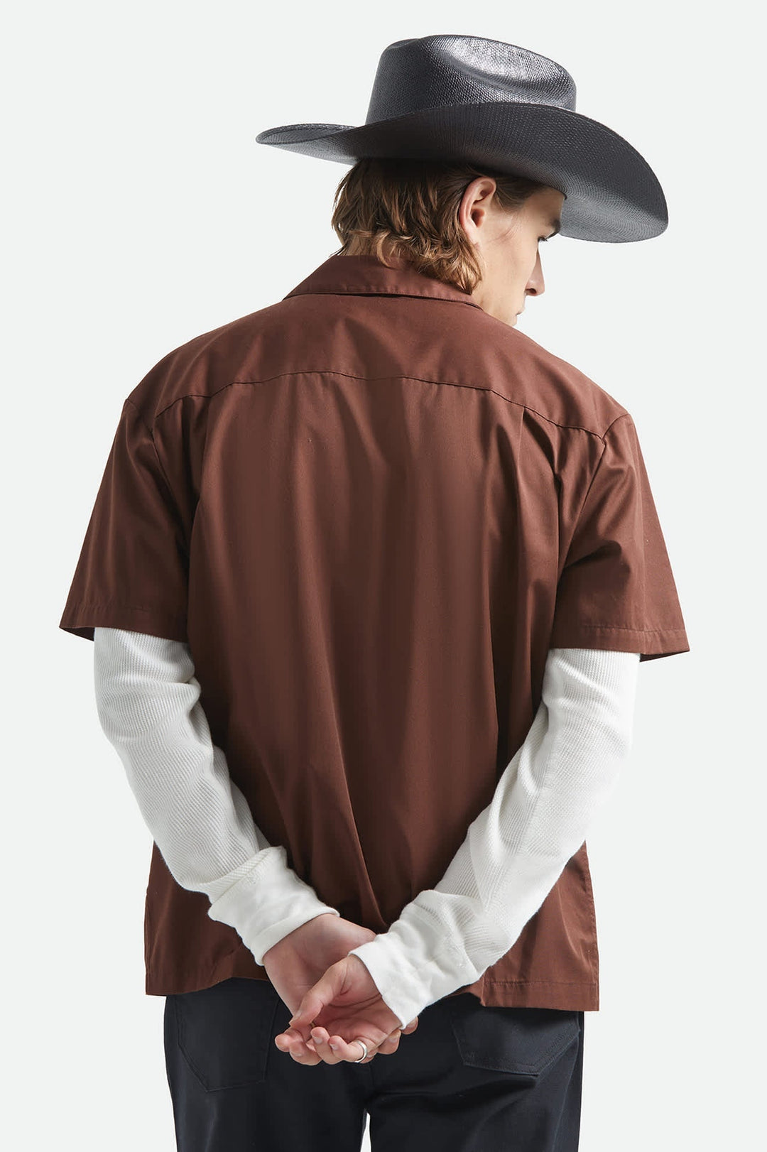 Brixton Builders Olson Short Sleeve Woven (Men&