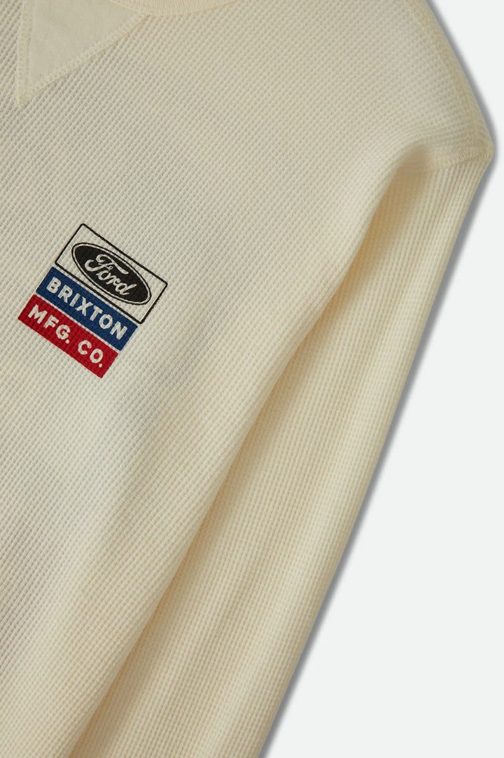 Brixton Mens Ford Service Dept Waffle L/S