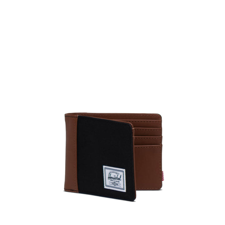 Herschel Hank Wallet (Unisex) | Black/Tan