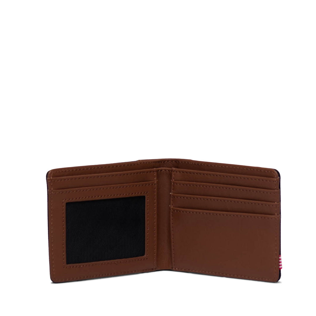 Herschel Hank Wallet (Unisex) | Black/Tan