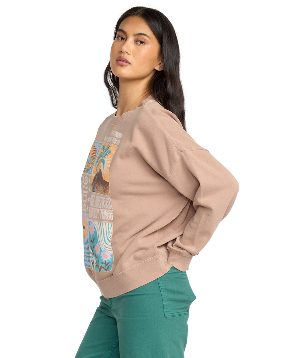 Billabong Echo Crew Fleece (Women&