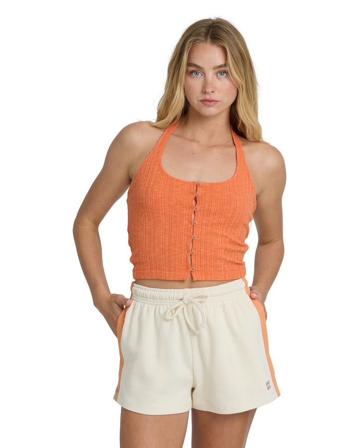 Billabong Friday Night Knit Halter Top (Women&