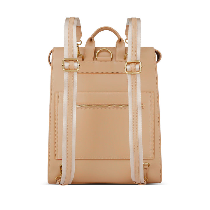 Pixie Mood Kylie Backpack (Small) | Sand Smooth (Recycled)