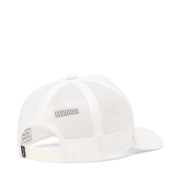Herschel Whaler Tall Mesh Cap (Unisex) | Blanc De Blanc Tonal