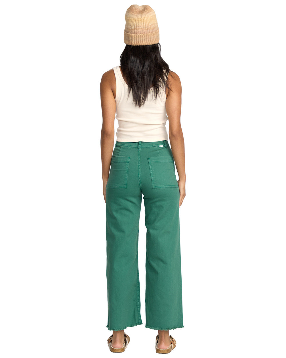 Billabong Free Fall Twill Pant (Womens) | Evergreen