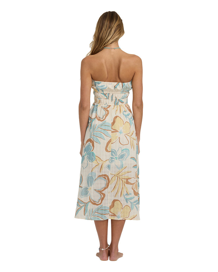 Billabong In The Sky Midi Dress (Womens) | White Cap