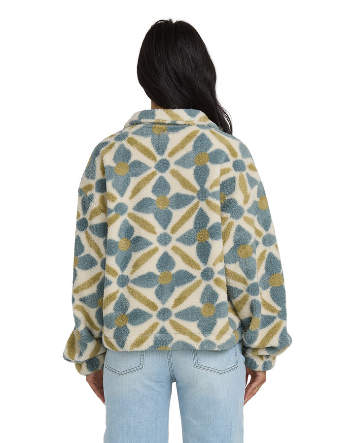 Billabong All The Time Sherpa 1/2 Zip (Women&