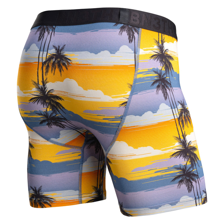 Bn3Th Classic Icon Boxer Brief Print | Palm Tree Horizon-Mimosa