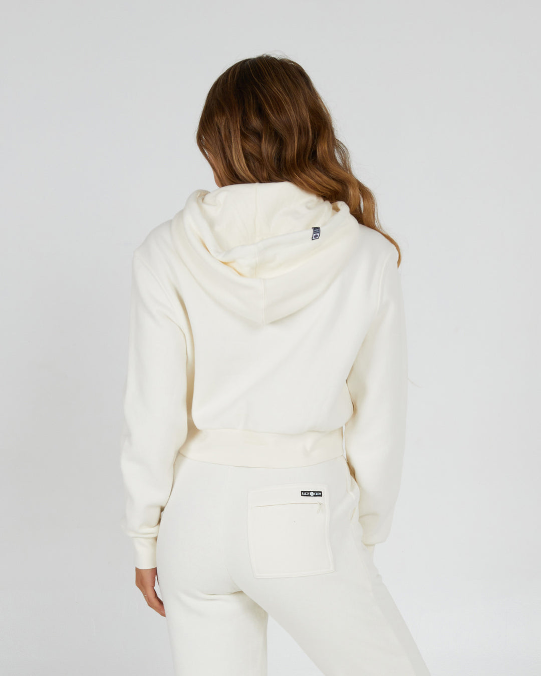 Salty Crew Alpha Crop Hoodie (Women&