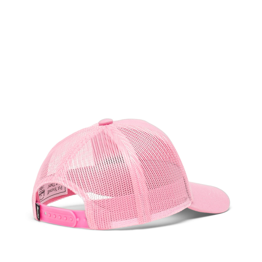 Herschel Whaler Cotton Mesh Cap (Toddler) | Cashmere Rose